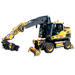 CAT-B3 Catégorie B3 du CACES R482 Engins de Chantier : Engins rail-route à déplacements séquentiels