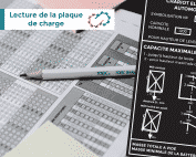 QCM Lecture plaque de charge