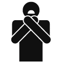 Pictogramme Étouffement Pictogramme Étouffement